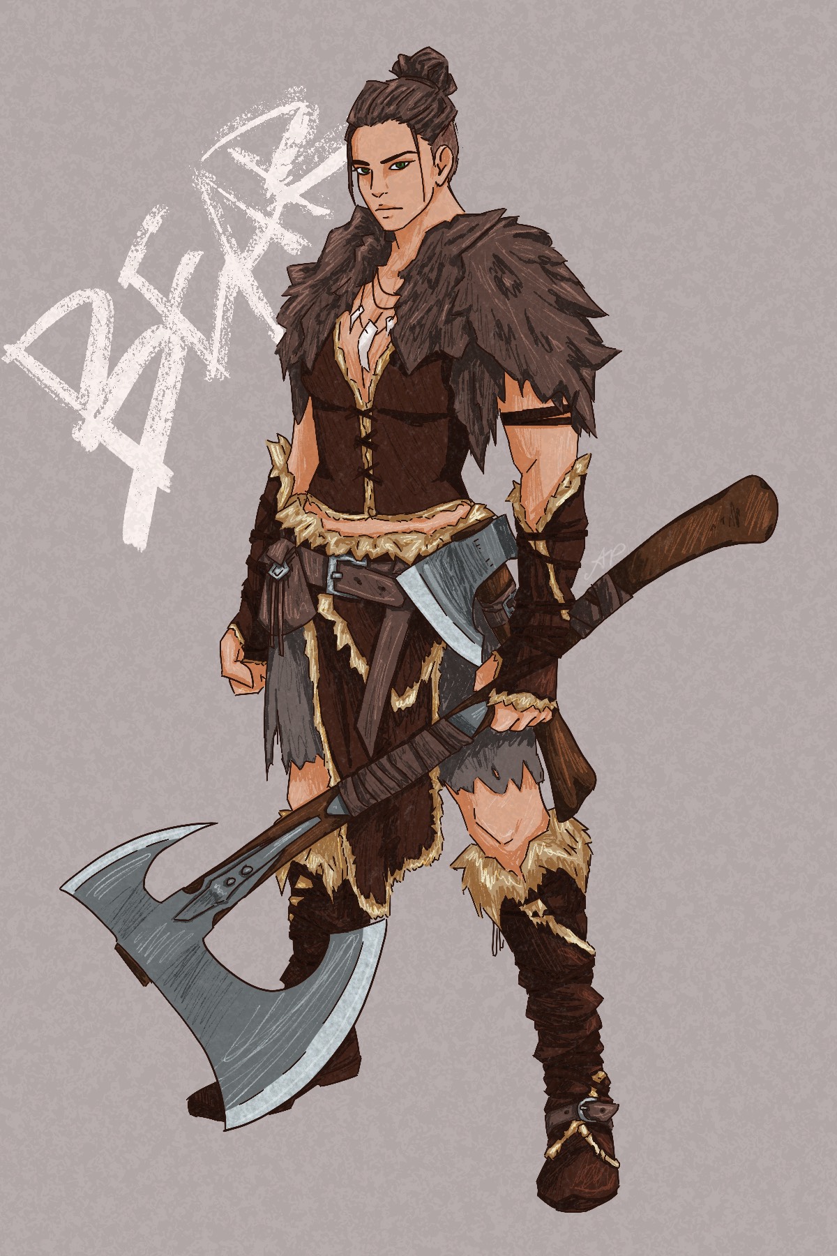 Character design of an original character
