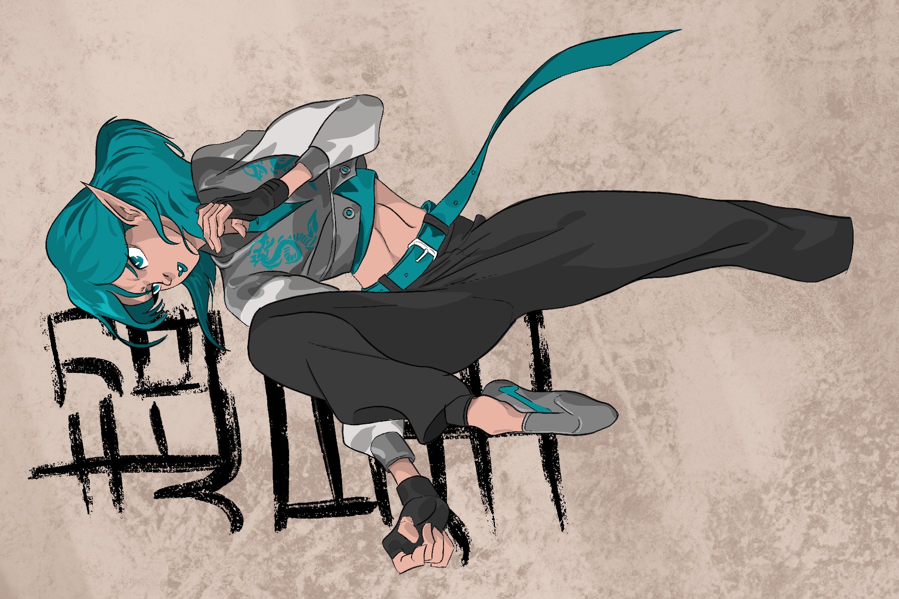 Character design of an original character