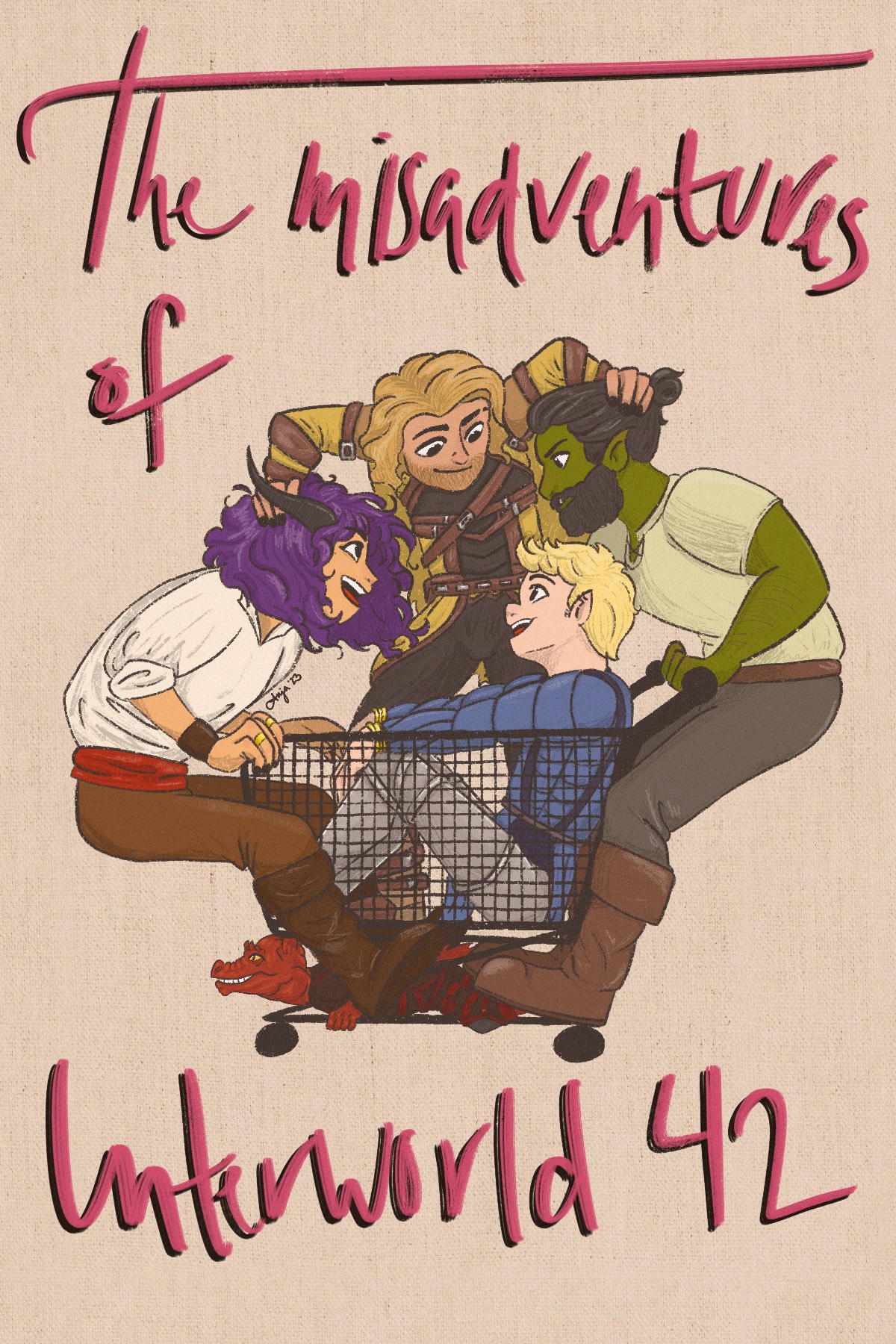 Commission piece for a client's table top role playing game