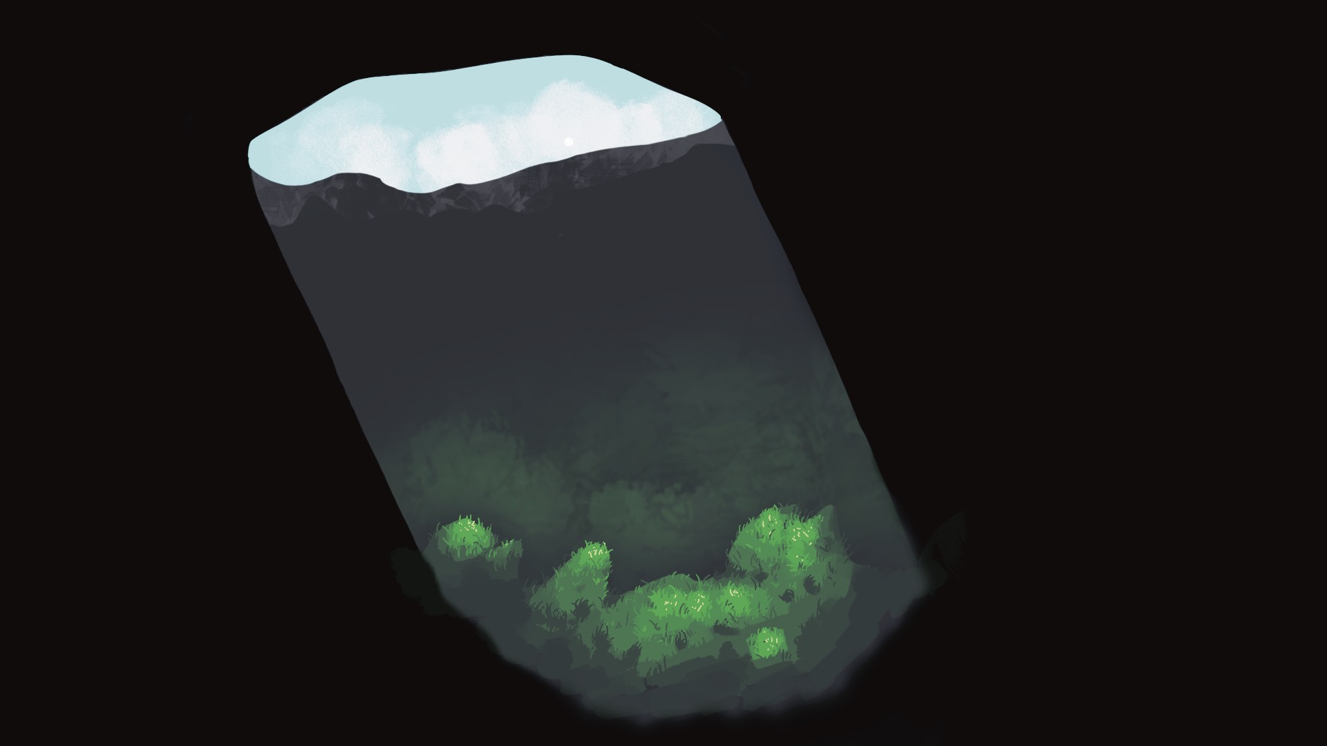 Background art for an animation piece