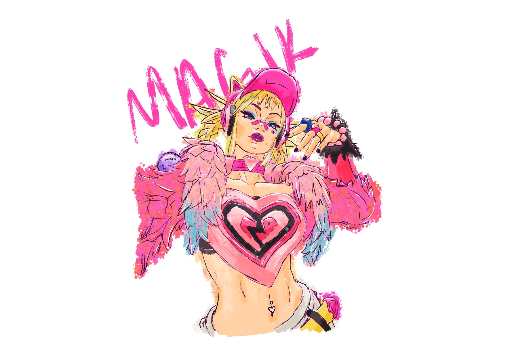 Style study featuring Magik from Marvel Rivals/Marvel Comics